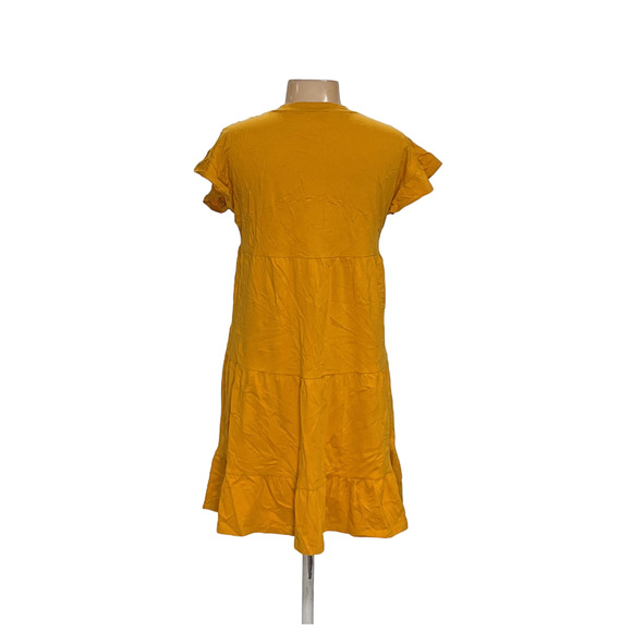 J. Crew Yellow Midi Shift Dress - XS - Picture 2 of 3